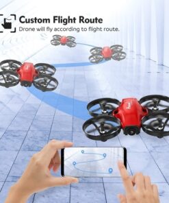 Potensic A30W FPV Drone - Red - Image 9