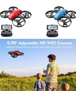 Potensic A30W FPV Drone - Red - Image 5