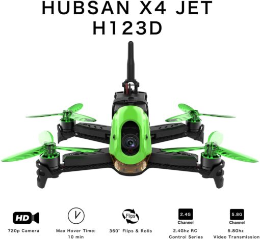 Hubsan X4 JET FPV Drone Racing Brushless RTF H123D