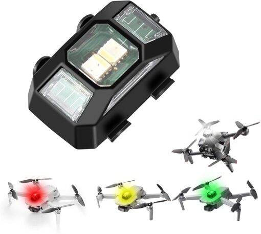 LED Strobe Lights Remote Control Anti Collision Light for Drone Night